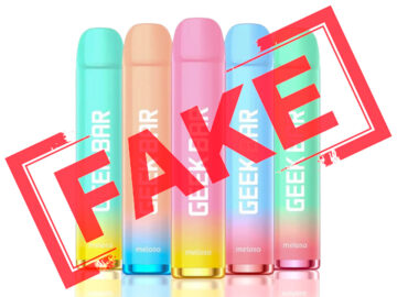 Maker of GeekBar Warns of Unsafe, Counterfeit Products