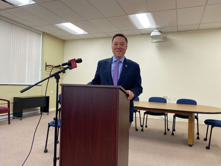 AG Tong Vows To Fight Opioid Addiction But Warns In Ridgefield Stop,
