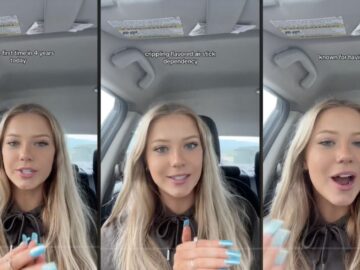 TikToker Shares Shocking Realization About Her Teeth Following Years Of Vaping
