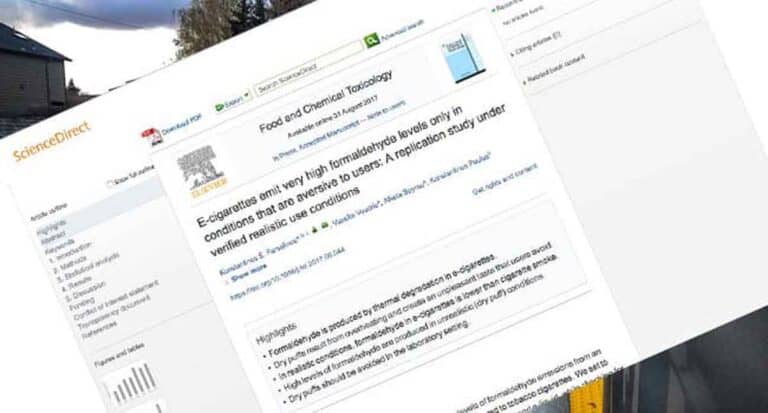 Another Study Linking Vaping To Disease Is Retracted