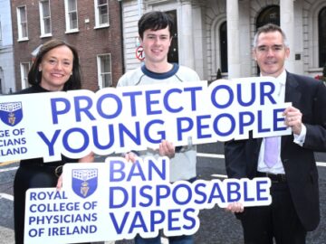 RCPI Paper Calls For Ban On Disposable Vapes