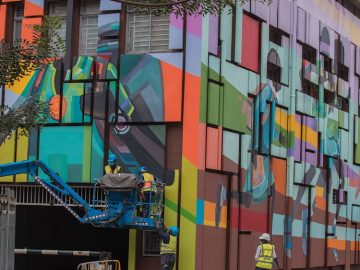 Viktart Mwangi: Artist Behind Colorful Murals in Nairobi CBD & Eastlands Buildings