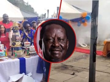 Police tear gas Raila Odinga’s supporters during birthday celebrations in CBD