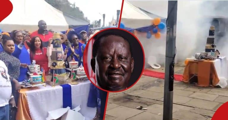 Police tear gas Raila Odinga’s supporters during birthday celebrations in CBD