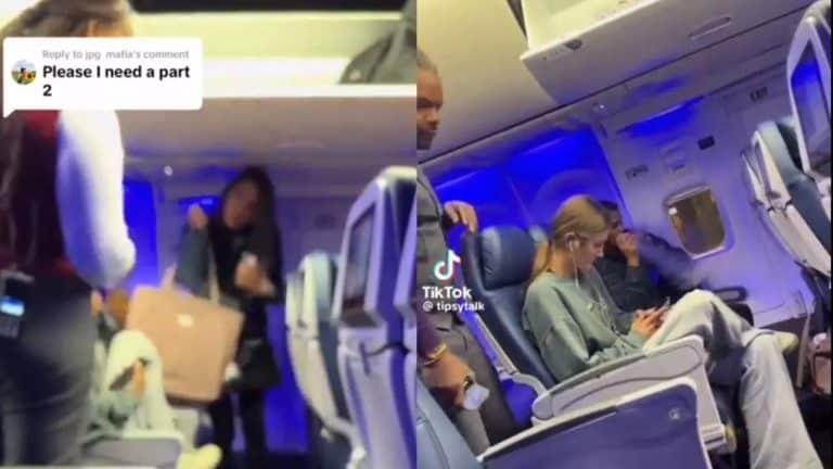 VIDEO: Woman Gets Kicked Off A Flight For Vaping