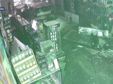 Stolen Vehicle Drives Into Business, Suspects Steal Merchandise Friday Morning