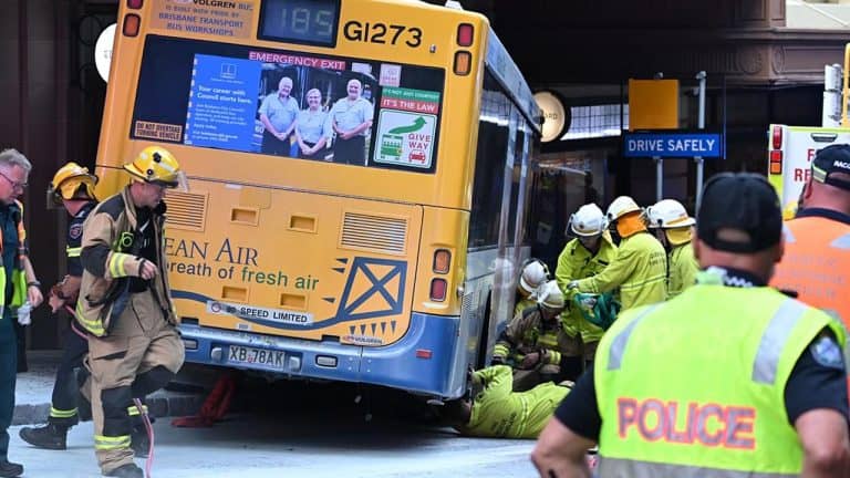 Man facing careless driving charge over fatal CBD bus crash