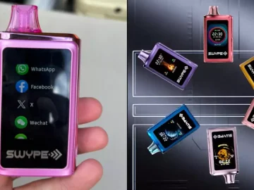 People Are Shocked After Discovering Disposable Vape With Touch Screen And Apps