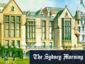 The Scots College cut-price Hogwarts castle is still not open