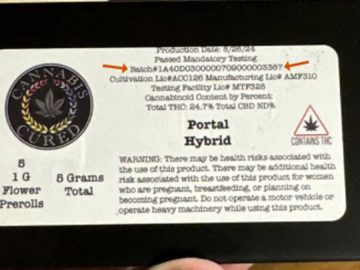 Maine Issues First Cannabis Recall; Products Failed Yeast, Mold Tests