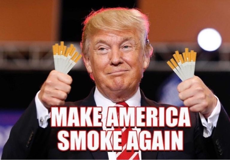 Vaporizing: Trump Comes Out In Favor Of Vaping Despite A Twisted History