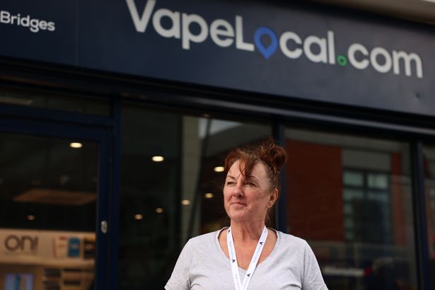 Vape Shop Looted for $25,000 During Riots 3 Jackie Reed working at Vape Local