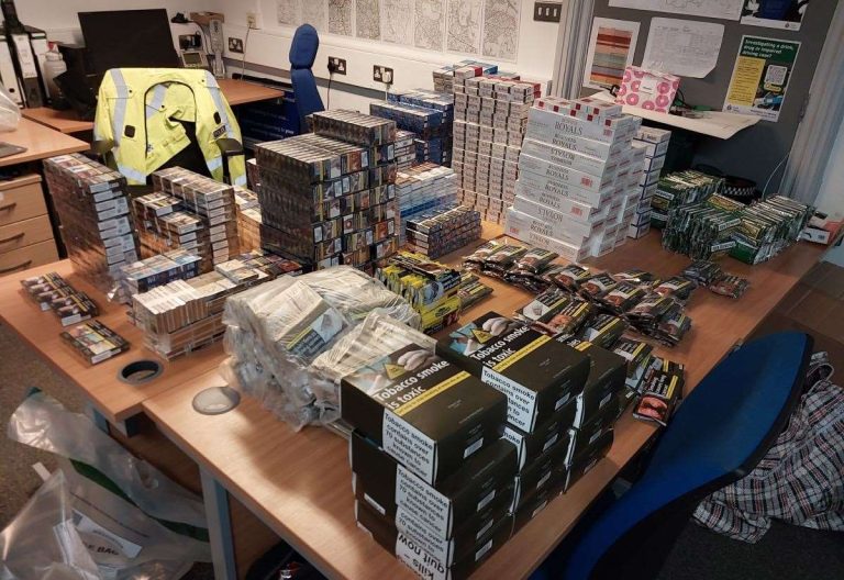 45k Worth Of Illegal Tobacco, Vapes And Cigarettes Seized In Raid
