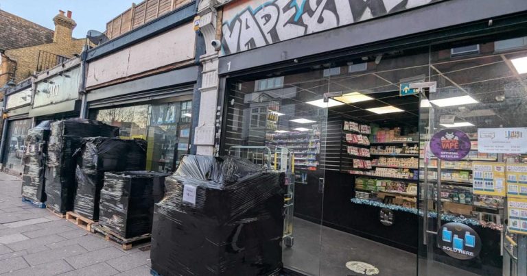 Action Against Controversial Croydon Vape Shop Over Blocking The Pavement
