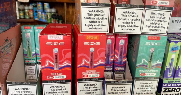 Shopkeeper Fined For Twice Having Illegally Large Vapes