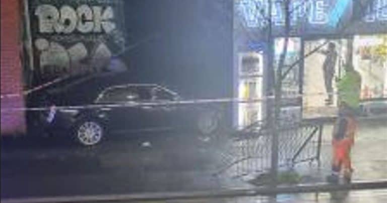 Man Rushed To Hospital After Car Ploughs Into Manchester Shop
