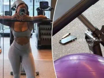 Travis Kelces Ex-Girlfriend Exposes Gym Act That Will Get You Slapped
