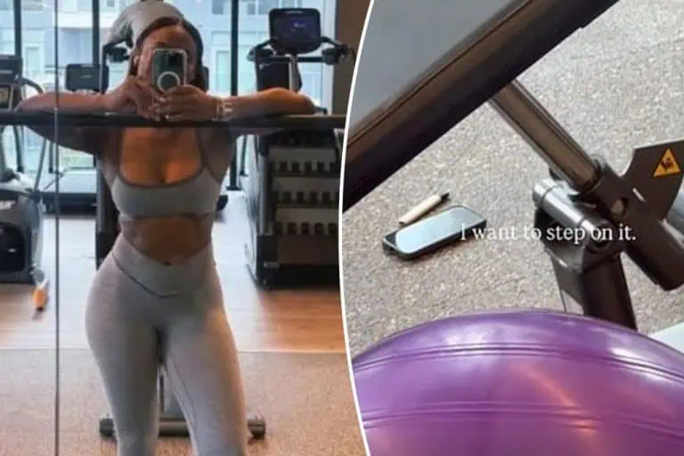 Travis Kelces Ex-Girlfriend Exposes Gym Act That Will Get You Slapped