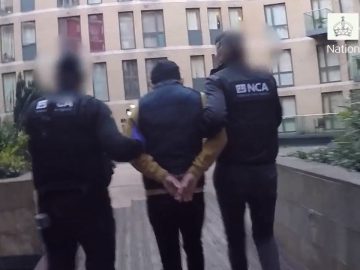 Moment Police Raid Cannabis Farm Ringleader’s Swanky Birmingham Flat
