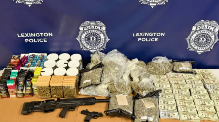 Lexington Police Seize 600 Pounds Of Marijuana, Several Guns From Vape Shops