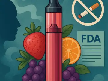 FDA Memo: Glas Fruit-Flavored Vapes Failed to Show Extra Quit-Smoking Benefit Over Tobacco Flavor