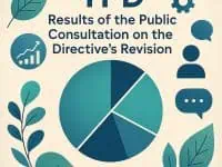 Graph showing results of public consultation on the Directive's revision.