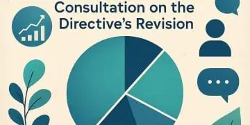 Graph showing results of public consultation on the Directive's revision.