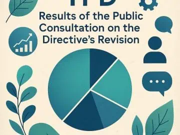 Graph showing results of public consultation on the Directive's revision.